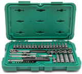 Sata Set bussole metriche esagonali 1/4'' 52 pz
