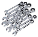 Sata Set chiavi metriche a doppio cricchetto 12 pz