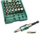 SATA Set Punte Pneumatiche 1/4'' 31 pz con Portainserti Magnetico