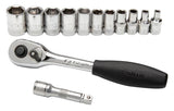 SATA Set Bussole Metriche Esagonali 1/4" 13 pz
