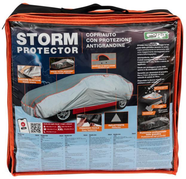 Copriauto antigrandine Storm Protector misura M