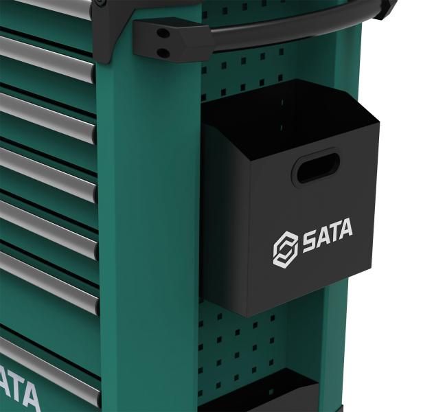Sata Cestino Rifiuti / Porta Documenti Per Carrelli Pro