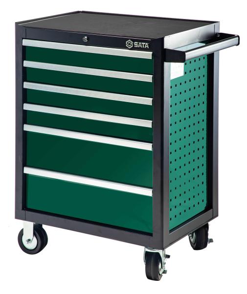 Sata Carrello porta utensili a 6 cassetti da 27''