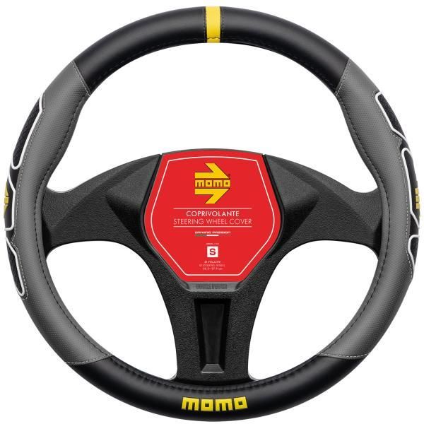 Momo Coprivolante auto Fun nero/grigio 38-39 cm