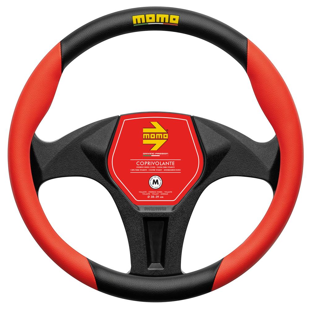 MOMO Coprivolante Italia PVC Rosso/Nero 38-39 cm