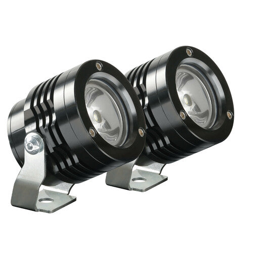 O-Lux, par de faros auxiliares LED, 12 V - Negro
